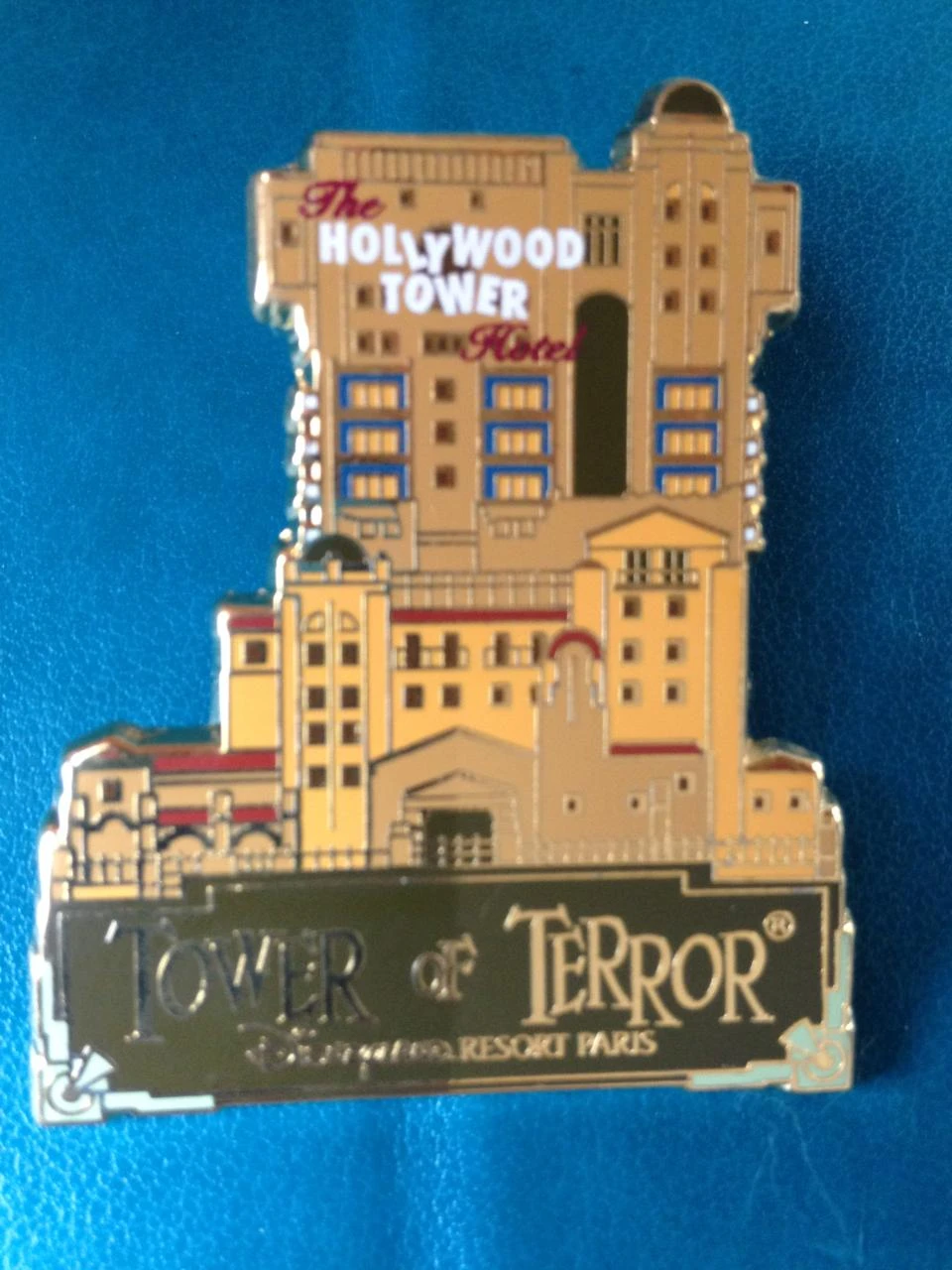 Rare Pins Disney Disneyland Paris : Attraction Hotel Tower of Terror